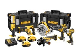 DEWALT ZESTAW COMBO 18V 6 - ELEMENTOWY + 3 x 5,0Ah + 2x DS300 DCK623P3