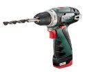 METABO WIERTARKO-WKRĘTARKA 12V 34/17Nm 2x2,0Ah WALIZKA POWERMAXX BS BASIC