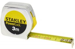 STANLEY MIARA ZWIJANA 3mx12,7 POWERLOCK CHROM KARTA