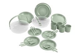 CURVER CAMPING SET ZIELONY 24szt