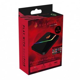 SSD Zewnętrzny Surefire Pyrodrive, 53691, 1000GB, czarny, 2.5