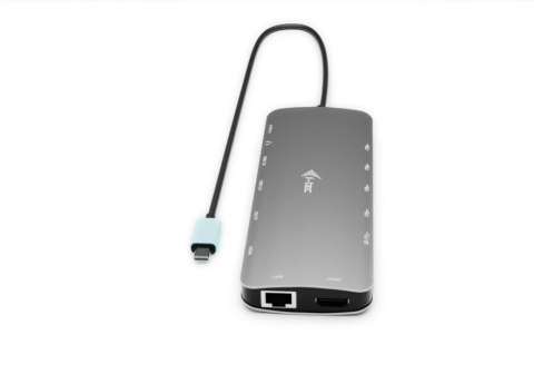 Stacja dokująca USB-C Metal Nano 3x Display Dock 2x HDMI 1x USB-C video Power Delivery 140W + i-tec Universal Charger 140 W