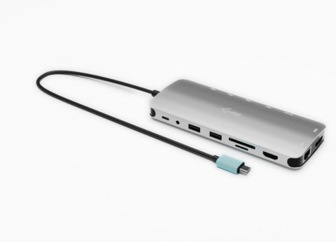 Stacja dokująca USB-C Metal Nano 3x Display Dock 2x HDMI 1x USB-C video Power Delivery 140W + i-tec Universal Charger 140 W