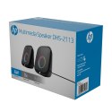 HP głośniki DHS-2113, 2.0, 6W, czarne, Bluetooth, podświetlanie