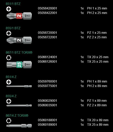 KRAFTFORM KOMPAKT PISTOL RA-R 2, 13 CZĘŚCI