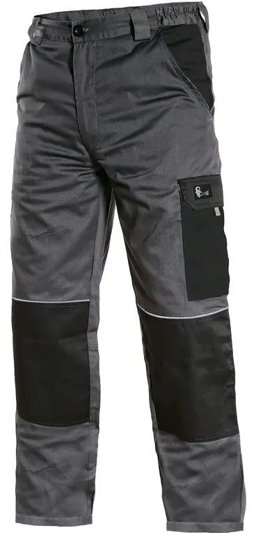 SPODNIE DO PASA CXS CEFEUS, SZARO-CZARNE ROZM.60