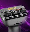 Transmter FM z bluetooth z ładowarką 18W
