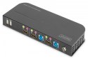 Przełącznik KVM 2 portowy, 2x HDMI IN, 1x HDMI OUT, 2x USB A, 1x Audio, 4K x 2K 60Hz, IN&OUT