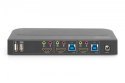 Przełącznik KVM 2 portowy, 2x HDMI IN, 1x HDMI OUT, 2x USB A, 1x Audio, 4K x 2K 60Hz, IN&OUT