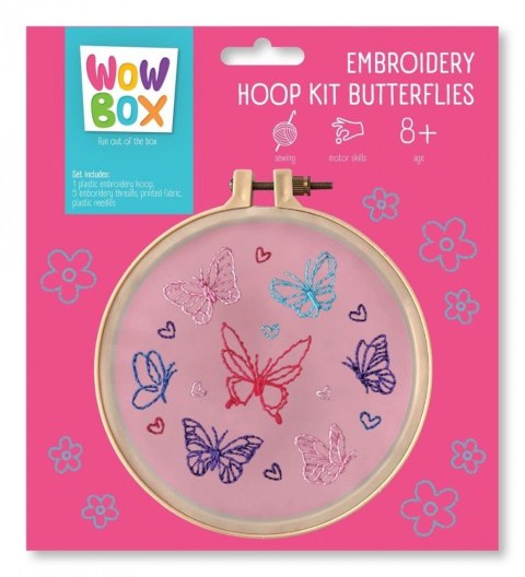 Zestaw do haftowania Wow Box Motylki