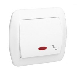 AKORD ŁĄCZNIK SCHODOWY P/T Z PODŚWIETLENIEM BIAŁY