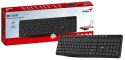 Genius KB-7200 COPILOT klawiatura bezprzewodowa CZ/SK, czarna