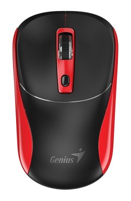 Genius NX-7123 Mysz bezprzewodowa, czarno-czerwona, 1200DPI