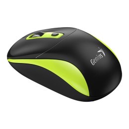 Genius NX-7123 Mysz bezprzewodowa, czarno-zielona, 1200DPI