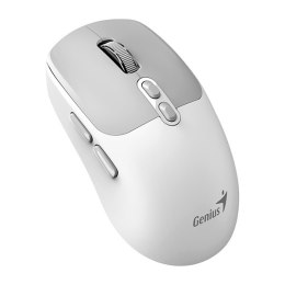 Genius NX-8080S BT Mysz bezprzewodowa, biało-szary, 1600DPI