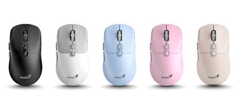 Genius NX-8080S BT Mysz bezprzewodowa, biało-szary, 1600DPI