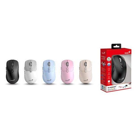 Genius NX-8080S BT Mysz bezprzewodowa, czarna, 1600DPI
