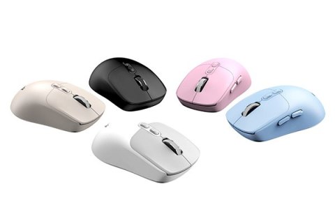 Genius NX-8080S BT Mysz bezprzewodowa, różowa, 1600DPI