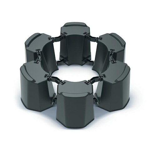 PP.PODSTAWA DO POJEMNIKA NA DESZCZÓWKĘ IBAS6S ANTRACYT