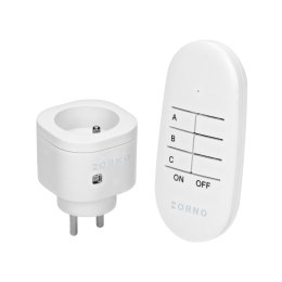 ZESTAW BEZPRZEWODOWYCH GNIAZD MINI, STEROWANYCH PILOTEM 1+1