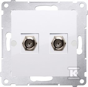 DASF2.01/11 GNIAZDO SIMON54 BIAŁY