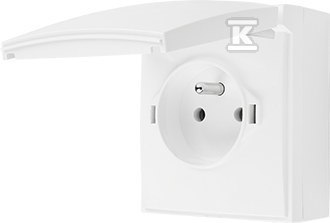 GN.1-KR.Z/U IP44 BIAŁY AQUACLICK