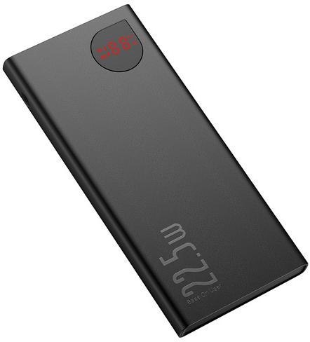 Powerbank Baseus Adaman Metal PPAD070001 10000mAh 22,5W PD QC 3.0 2x USB-A 1x USB-C + KABEL