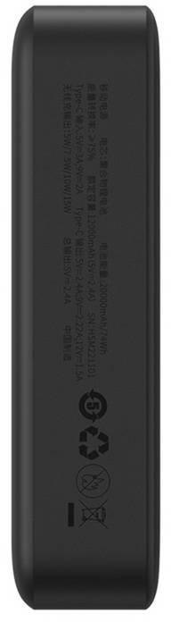 Powerbank Baseus Magnetic Mini PPCX150001 20000mAh 20W PD ŁADOWANIE INDUKCYJNE Qi USB-C KABEL USB-C