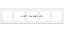 RAM.5-KR.DUO BIAŁA PODSTAW.ZŁOTA SIMON