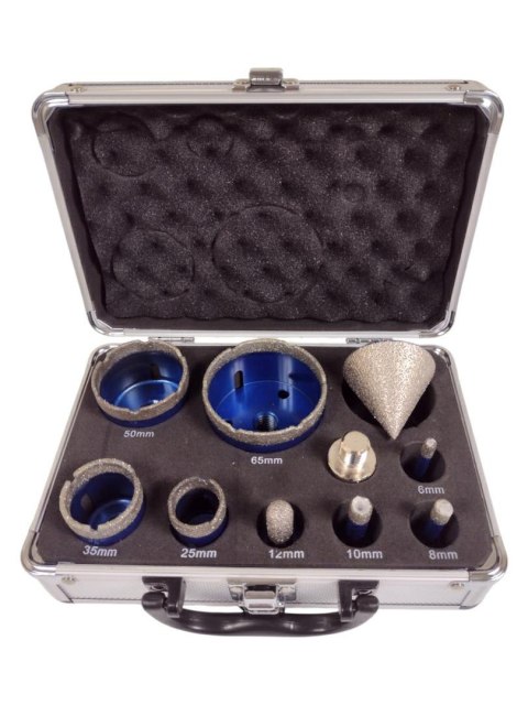 ZESTAW OTWORNIC DIAMENTOWYCH M14 6-65mm