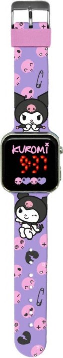 Zegarek LED Kuromi Hello Kitty