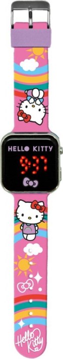 Zegarek LED z kalendarzem Hello Kitty