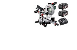 METABO.PIŁA UKOŚ. KGS 18 LTX BL 254 2x5,2Ah