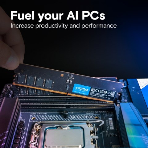 Pamięć DDR5 64GB/6400 CL52 CUDIMM