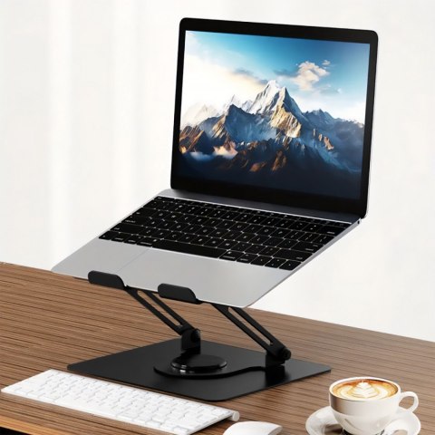 Obrotowa, ergonomiczna podstawka pod laptopa 10-17 LAPTOP STAND ROTO MT2662 pełna regulacja