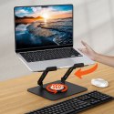 Obrotowa, ergonomiczna podstawka pod laptopa 10-17 LAPTOP STAND ROTO MT2662 pełna regulacja