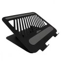 Obrotowa, ergonomiczna podstawka pod laptopa 10-17 LAPTOP STAND ROTO MT2662 pełna regulacja