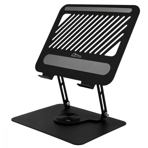 Obrotowa, ergonomiczna podstawka pod laptopa 10-17 LAPTOP STAND ROTO MT2662 pełna regulacja