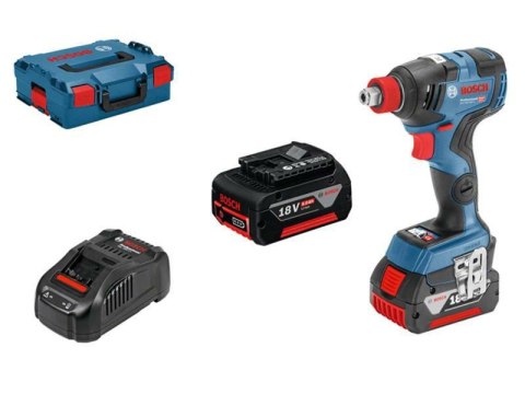 BOSCH KLUCZ UDAROWY 1/2" / HEX 1/4" GDX 18V-200 C 2x5,0Ah 200Nm LB