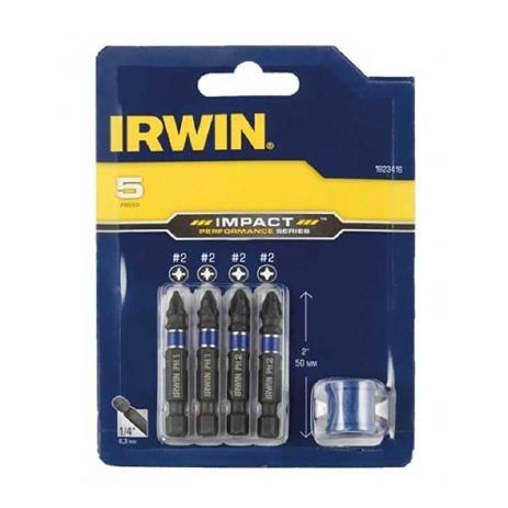 IRWIN KOŃCÓWKI UDAROWE KPL. 5szt.+UCHWYT PH/PZ