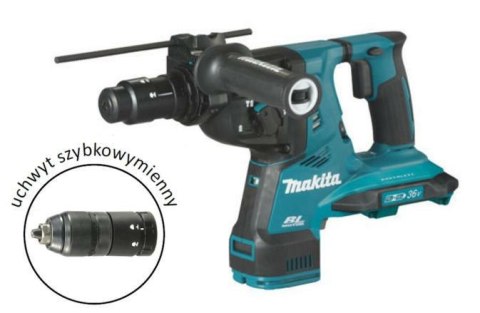 MAKITA MŁOT WIERCĄCO-KUJĄCY SDS-PLUS 2x18V 2,9J BEZ AKUMULATORÓW I ŁADOWARKI +UCHWYT DHR281Z