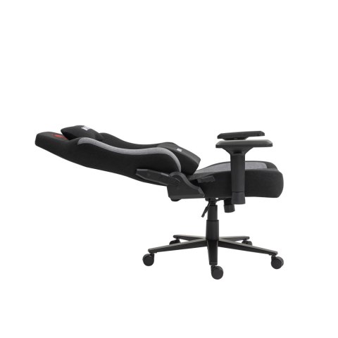 Dla gracza fotel Marvo KAHN GREY, czarno-szare