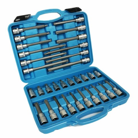 KLUCZE TORX 1/2" PRZEDŁUŻANE 32szt /SILVER
