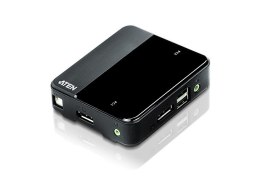 Przełącznik KVM 2-Port USB 4K DP/Audio