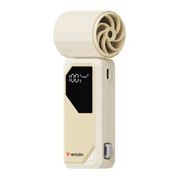 Verbatim Wentylator ręczny, Cool ,n, Go AirJet, biało-srebrny