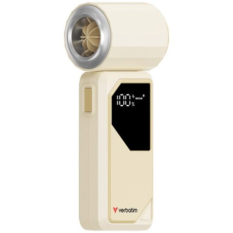 Verbatim Wentylator ręczny, Cool ,n, Go AirJet, biało-srebrny