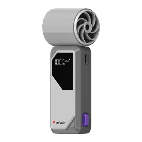 Verbatim Wentylator ręczny, Cool,n,Go AirJet, szary / fioletowy