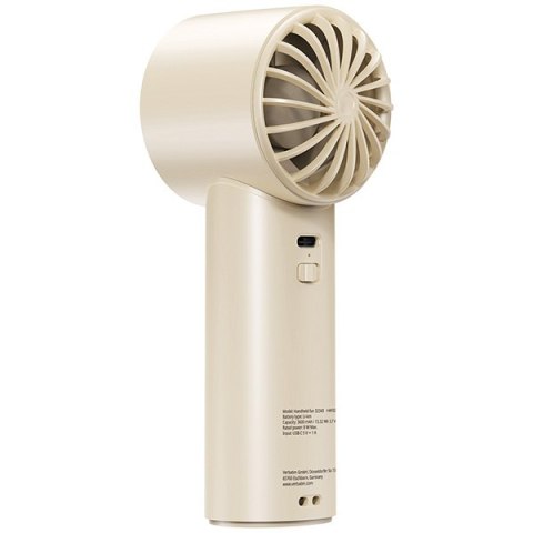 Verbatim Wentylator ręczny, Cool ,n, Go Ice Touch, biało-srebrny