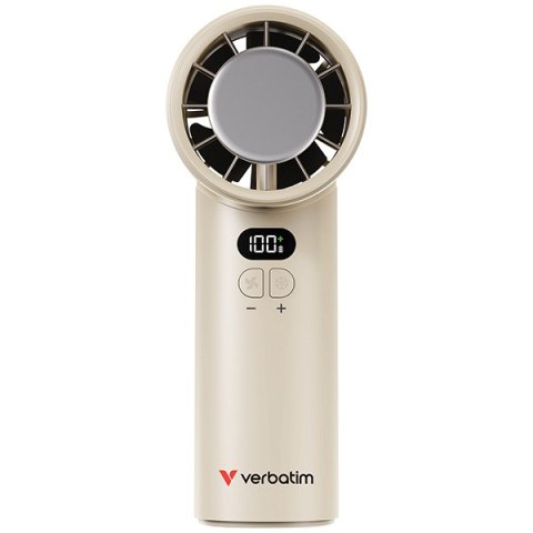 Verbatim Wentylator ręczny, Cool ,n, Go Ice Touch, biało-srebrny