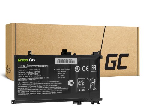 Green Cell TE03XL bateria do HP Omen 15-AX052NW 15-AX055NW 15-AX075NW 15-AX099NW, HP Pavilion 15-BC402NW